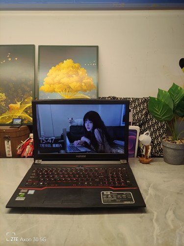 二手神舟N85_87HP6游戏本 15.5寸大屏 i7四核GTX1060  512G固态