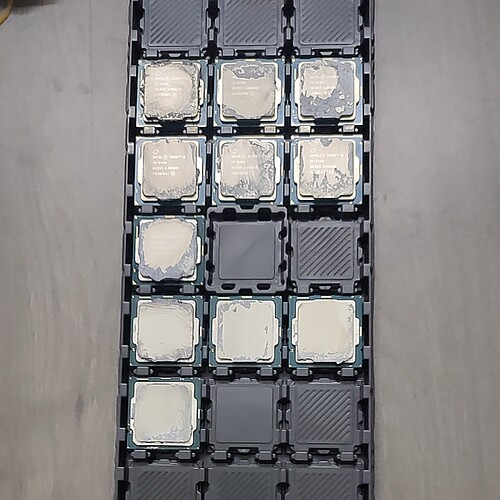 二手拆机同行专拍台式机CPU 9400 8400 10400 台式机升级英特尔
