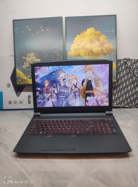 二手机械师T58游戏本 15.6寸高清屏 7代i7四核GTX1050Ti 4G独显