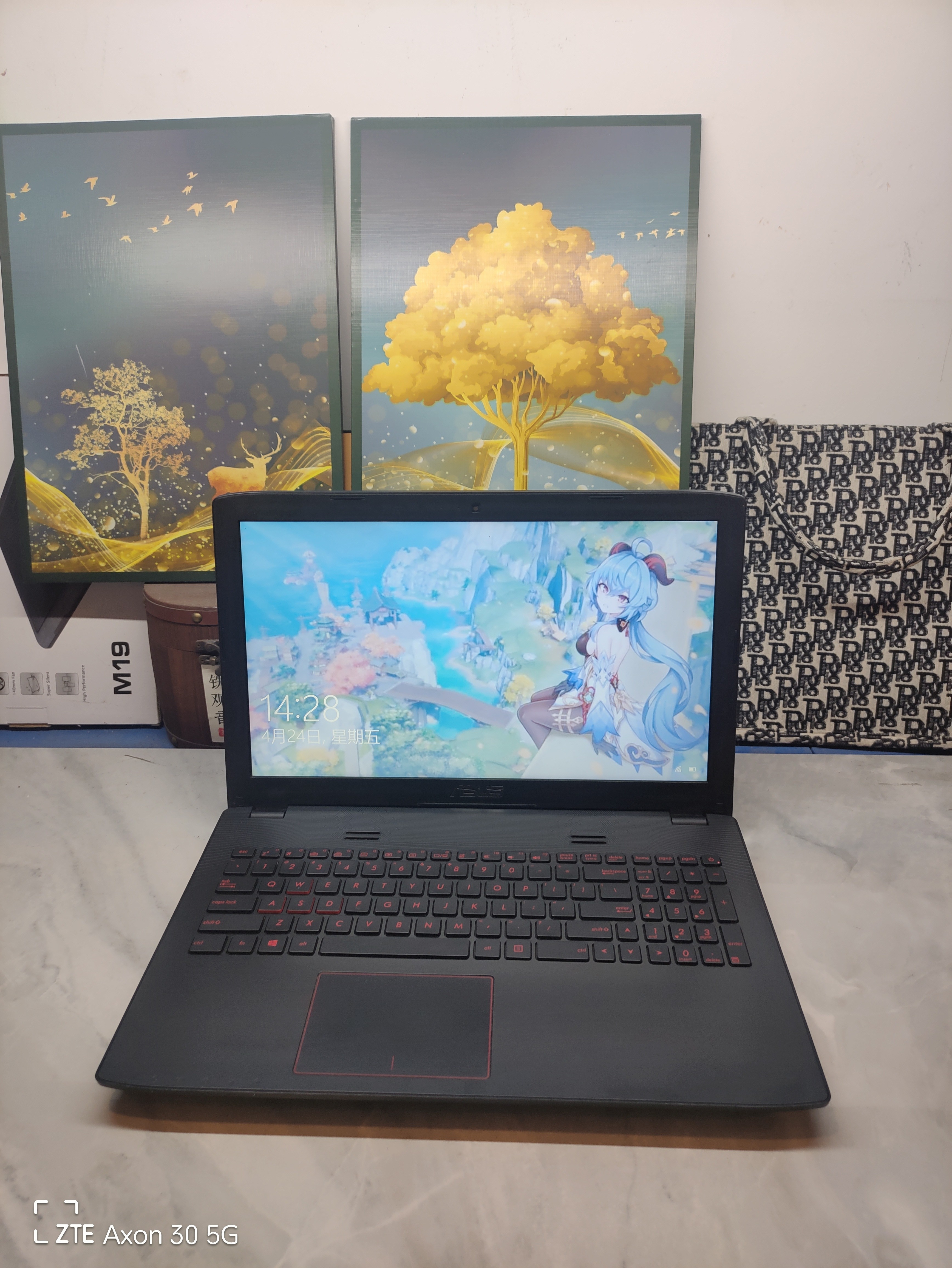 二手华硕GL552VW游戏本 15.5寸大屏 6代i7四核GTX960M 2G独显