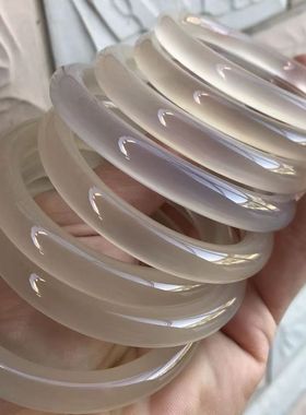 民族风女玛瑙冰透玛瑙手镯纯天然