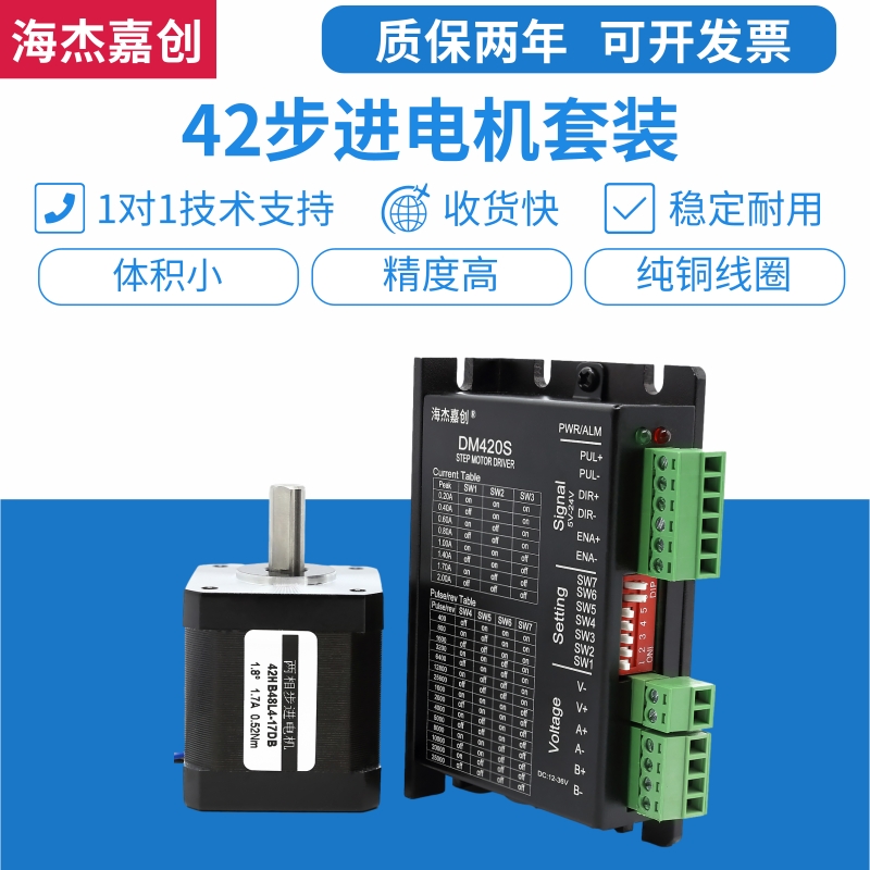 42步进电机微型驱动控制器套装3d