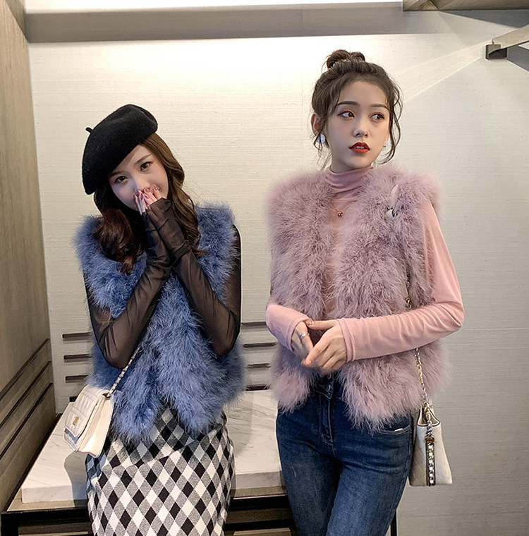 名媛风气质淑女秋冬新款马夹外套