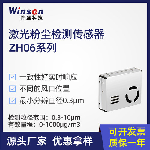 ZH06激光粉尘空气质量传感器模组