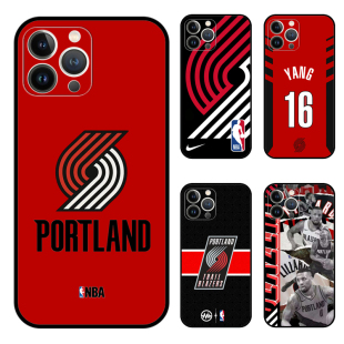 玻璃壳杨瀚森NBA开拓者手机壳利拉德球衣软壳适用于苹果17pro华为p80红米荣耀400小米17OPPOvivoy300定制