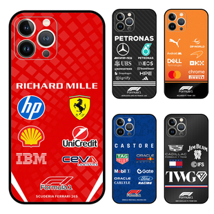 f1手机壳法拉利红牛梅奔奥迪凯迪拉克赛车涂装适用于苹果iPhone17promax华为p80荣耀oppo真我vivo小米nova