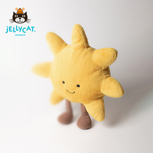 英国Jellycat趣味太阳花毛绒玩具玩偶公仔娃娃抱枕摆件