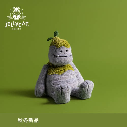 英国Jellycat罗岢礅石怪毛绒玩偶石头人公仔娃娃玩具2026秋冬新品