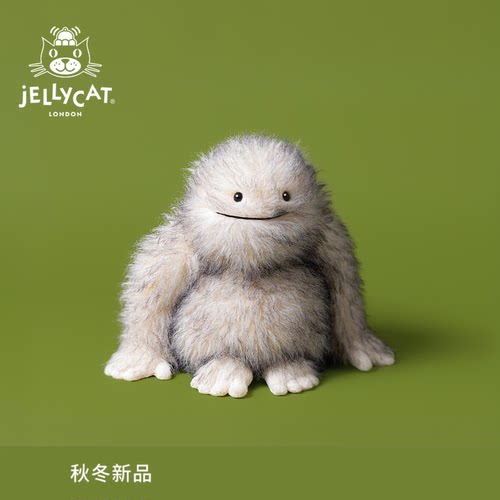 英国Jellycat布雷蒂雪怪毛绒玩偶公仔娃娃玩具礼物2026秋冬新品