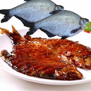 正宗名吃靳记靳家熏鱼4*条礼盒装真空包装地方特色小吃土特产文安