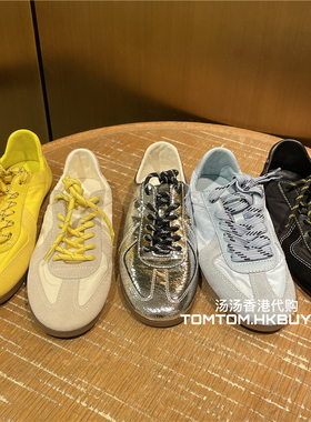 香港正品代购 PEDDER RED 25秋冬 绒面革拼接基地啊圆头休闲鞋