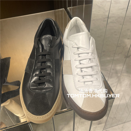香港正品代购 Common projects 25春夏 绒面皮革拼接休闲运动鞋
