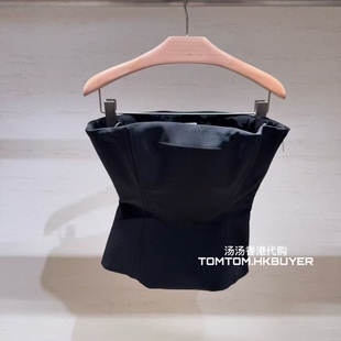 代购 25秋冬 Jean Gaultier 露肩抹胸上衣 Paul 香港正品