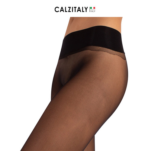 Calzitaly丝袜哑光美腿连裤15D黑