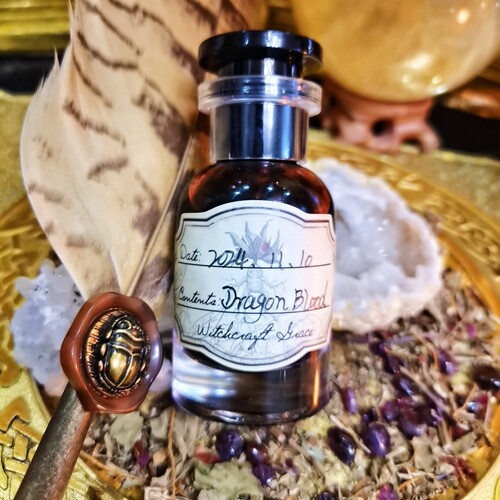 Witchcraft Grace 龙血墨水30毫升手工制羽毛笔羊皮纸墨水