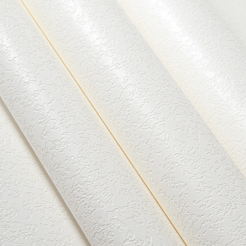 硅藻泥3d立体墙纸高级客厅卧室纯白色美甲服装店铺装修专用墙壁纸
