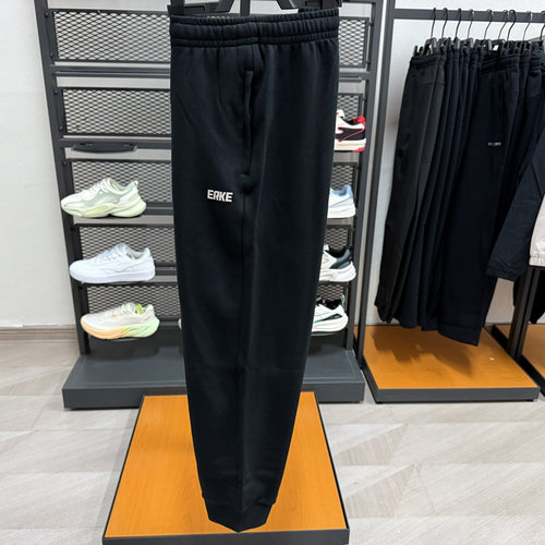 鸿星尔克男子加绒加厚针织九分裤