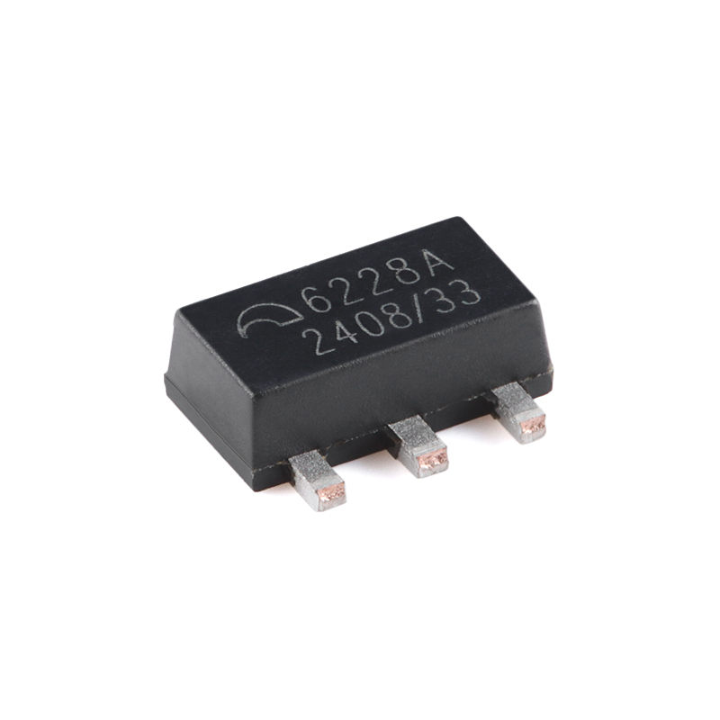 原装ME6228A33PG SOT-89-3 3.3V 150mA带载0.8uA低功耗线性稳压器