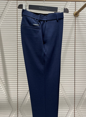 2024秋冬新款卡尔丹顿专柜正品男士商务休闲长裤 KEBW22713NAN7