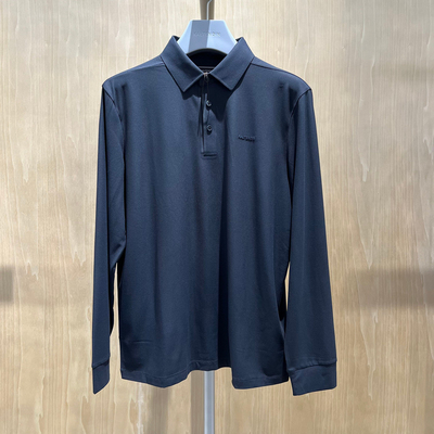 2025秋冬新款卡尔丹顿专柜正品男装长袖T恤衫2色 KFCW20512FAC9