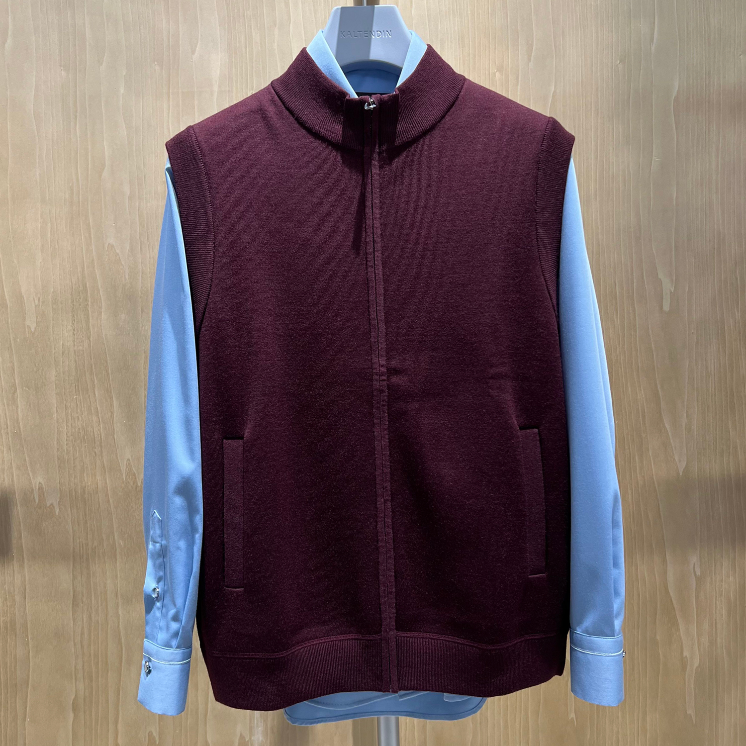 2025秋冬新款卡尔丹顿专柜正品男装背心马甲外套 KFBW34006LAR6