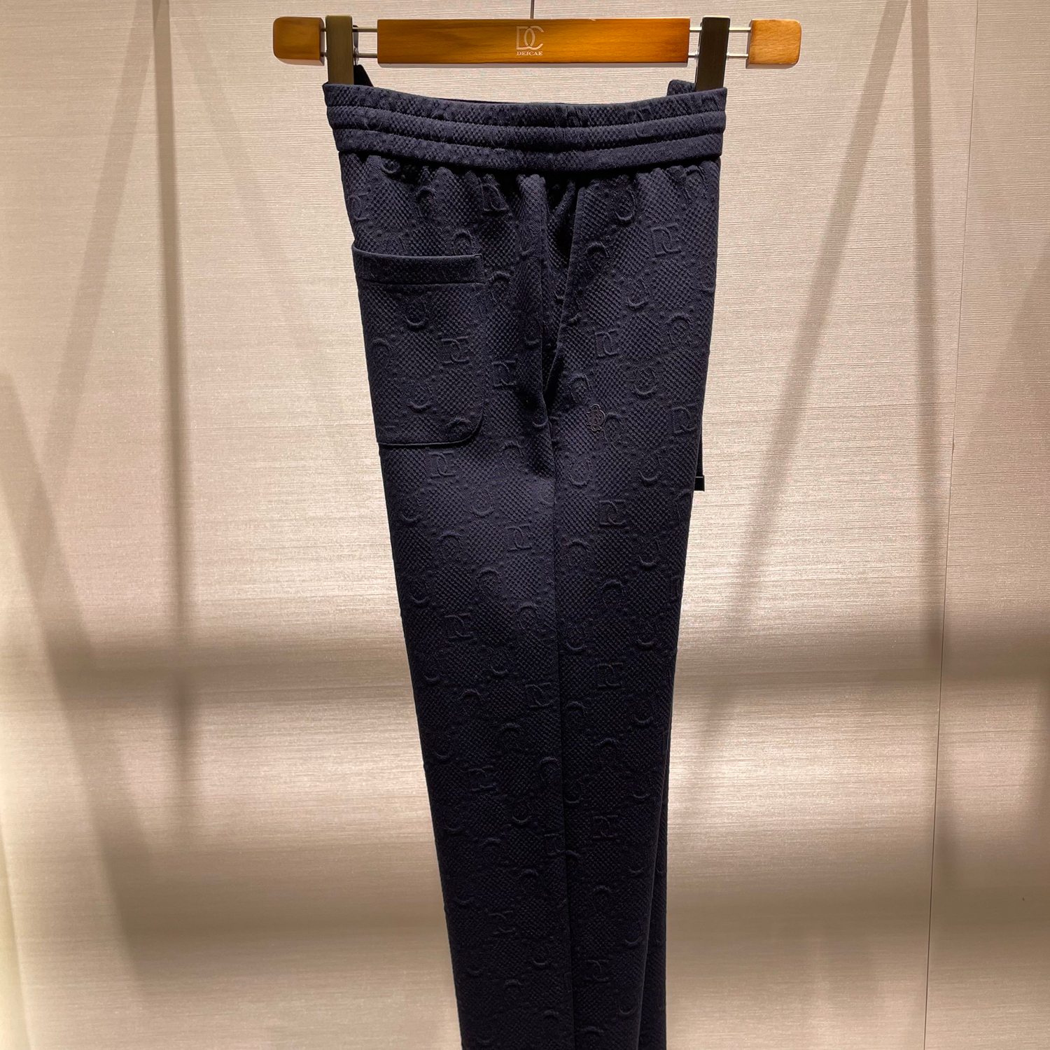 2025专柜新款迪赛DEICAE正品秋冬季男士套装针织休闲裤 475131077