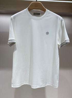 BOSSsunwen2026年新款正品春秋通勤舒适短袖针织衫2色M621T119