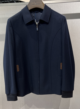 卡尔丹顿专柜正品秋季新款男士外套休闲夹克上衣 AD5W05107FAN6