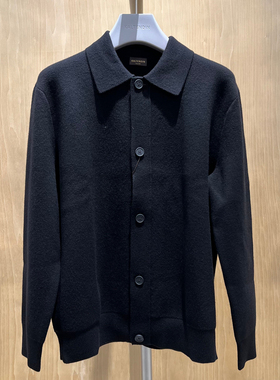 2025秋季新款卡尔丹顿专柜正品男装长袖羊毛外套 KFAW34310FAB2