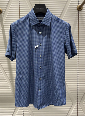 2025春夏季新款卡尔丹顿专柜正品男士商务短袖衬衫KFAS43002CAN5