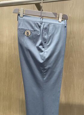 2023新款卡尔丹顿专柜秋季正品男士套西羊毛西裤 KDBS12603NAN2