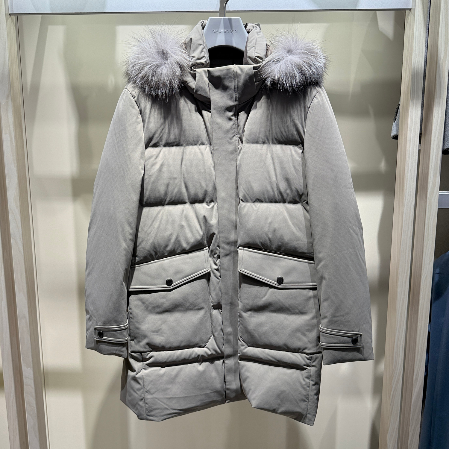 新款卡尔丹顿KALTENDIN专柜秋冬正品男装外套羽绒服KEAW55919FAC9