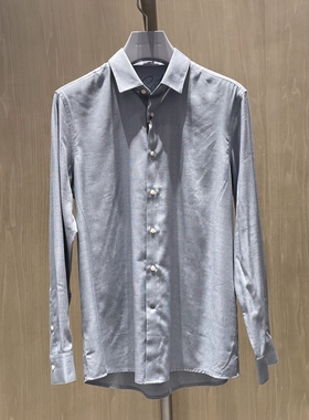 2022新款卡尔丹顿专柜秋季正品男士长袖衬衫衬衣KCBW13587HAN2