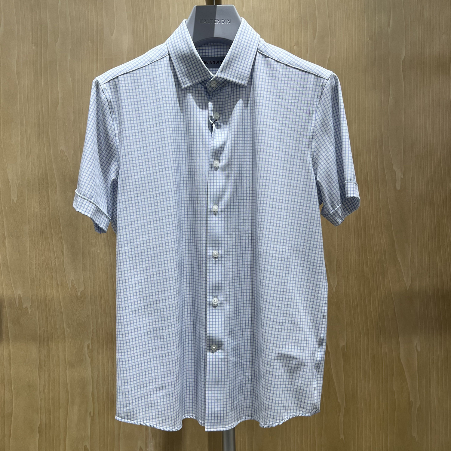 2025春夏季新款卡尔丹顿专柜正品男士商务短袖衬衫 KFAS43005CAN2