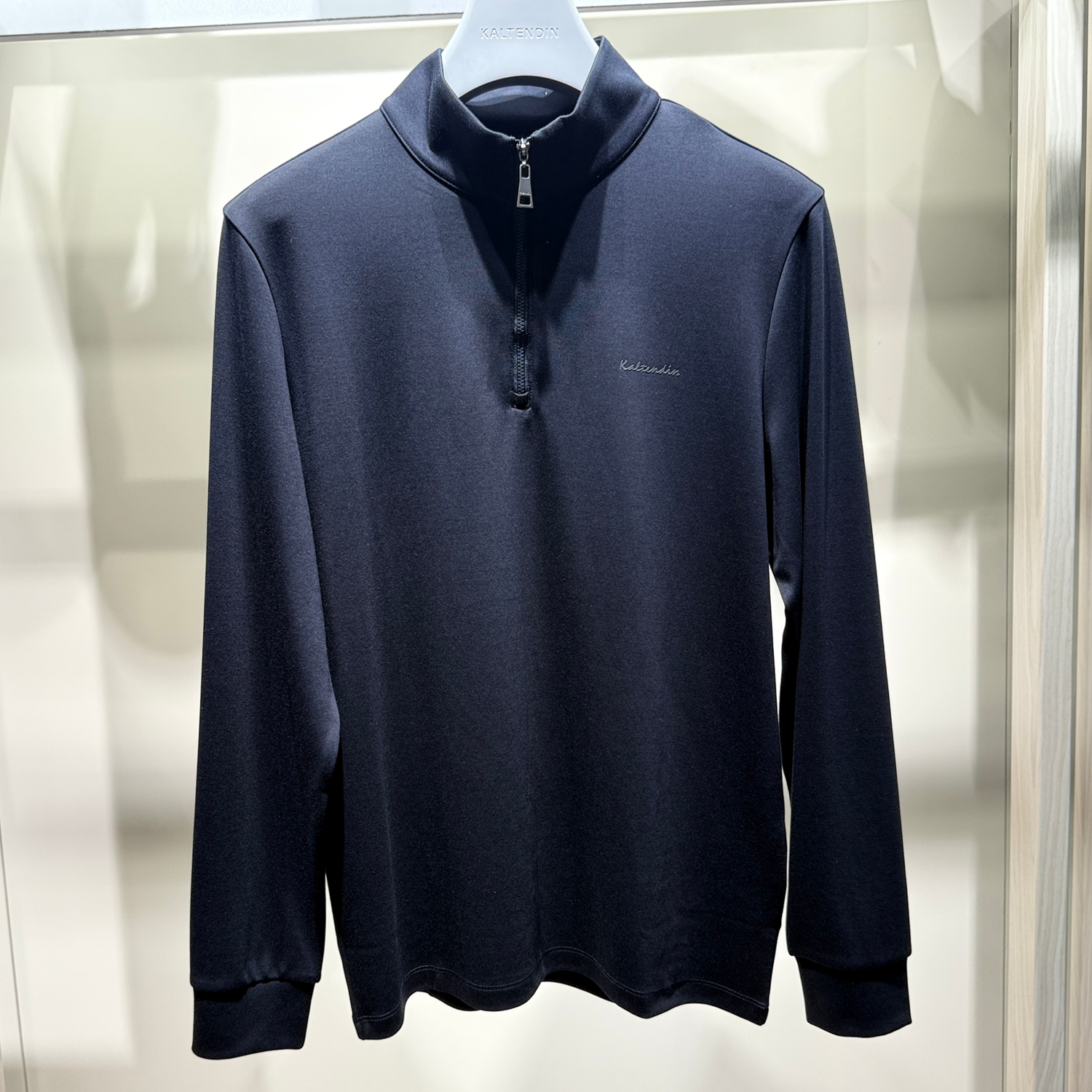 秋冬卡尔丹顿专柜正品男装长袖针织休闲上衣T恤3色LFRW10525LAN8