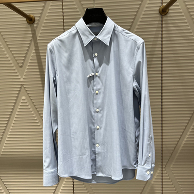 2025春季新款卡尔丹顿专柜正品男士商务长袖衬衫 KFAS13516SAN3