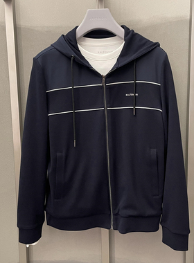 2023新款卡尔丹顿专柜正品男士针织休闲上衣夹克 KDBW11709FAN6