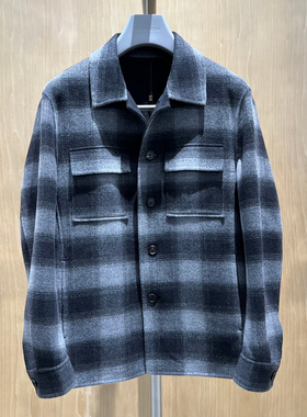 2025秋冬新款卡尔丹顿专柜正品男士休闲外套夹克KFDW35143FAG5