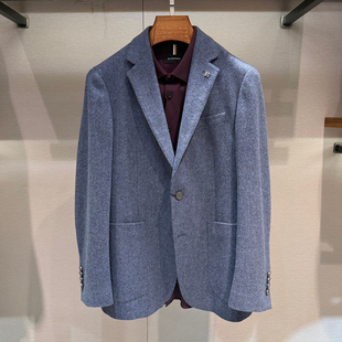 博斯绅威Bosssunwen新款正品秋冬男士羊毛西装外套 143213144780