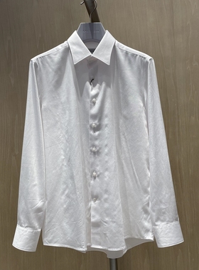 2022新款卡尔丹顿专柜秋季正品男士长袖衬衫衬衣 KCAW43553PAW1