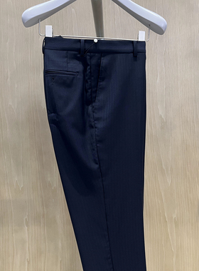 2024新款卡尔丹顿专柜春季正品男士套西羊毛西裤 KEAS12613NAN6