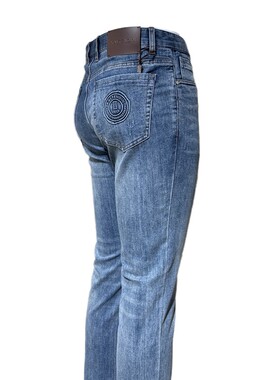 新款卡尔丹顿专柜春夏季正品男装休闲水洗牛仔裤KDBS32306NAN2