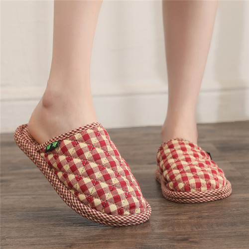 起彩包头静音甜美室内舒适拖鞋