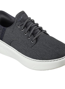 代购美国进口斯凯奇男士系带舒适平底透气秋季休闲鞋板鞋210830