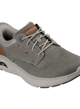 代购skechers斯凯奇大码男鞋系带休闲轻便耐磨水洗透气鞋205341