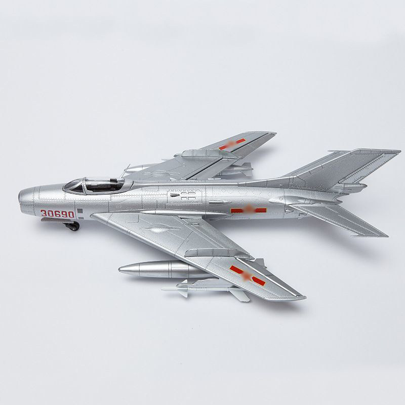 歼6战斗机模型148合金飞机模型