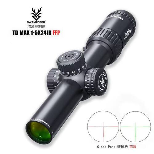 沼泽鹿TDMAX1-5X24IRFFP前置可变倍单筒十字望远镜玩具弹弓配件