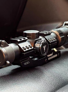 薄壁EOX1.2-6高清抗震6倍速瞄十字变倍模型摆件户外红绿双光弹弓