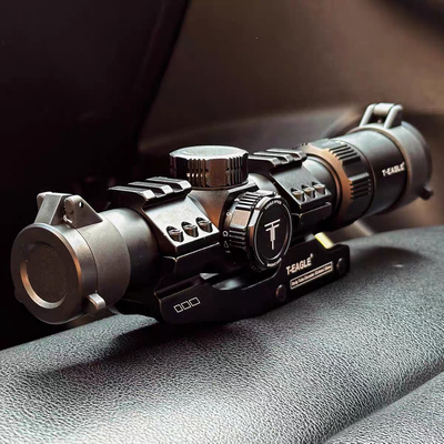 薄壁EOX1.2-6高清抗震6倍速瞄十字变倍模型摆件户外红绿双光弹弓