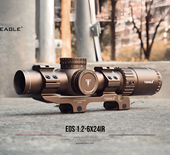 夜视薄壁广角速瞄i准器高清十字望远镜1.2 6倍i镜模型件弹弓玩具